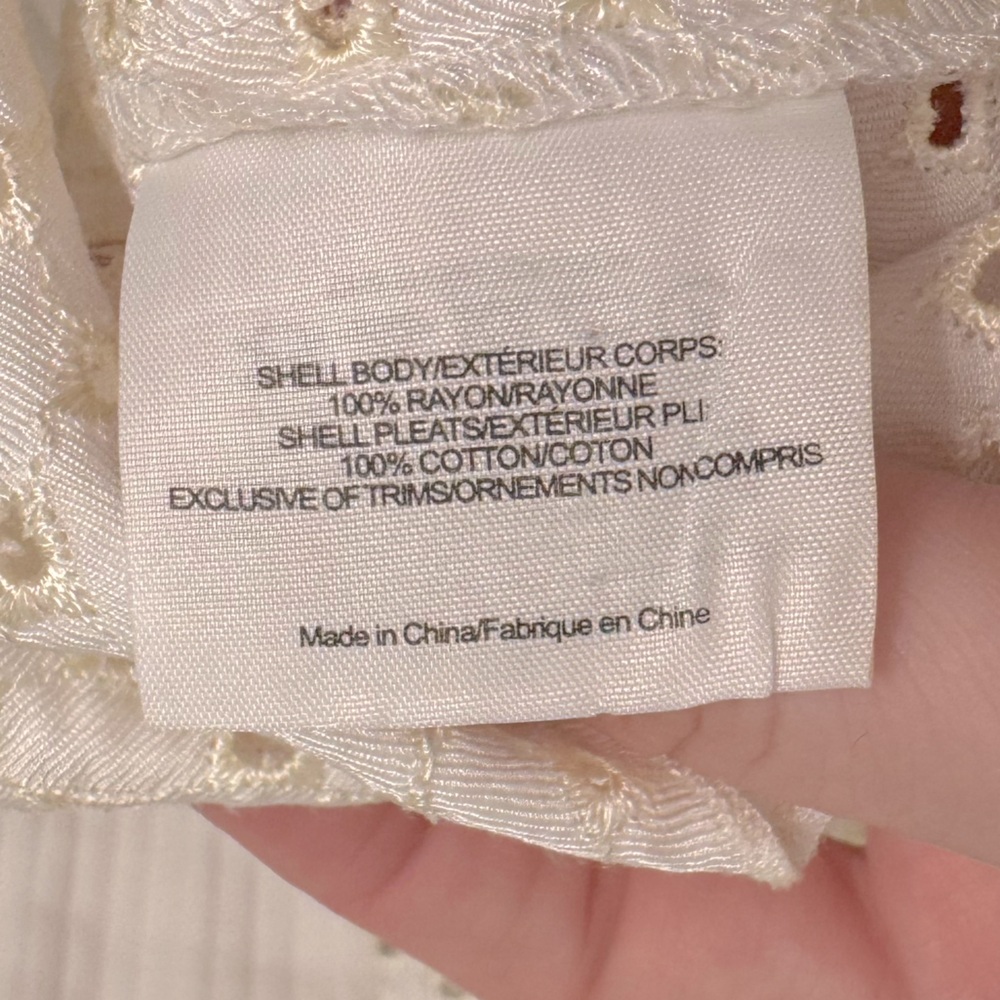 Tory Burch White Sleeveless Blouse - Picture 13 of 14
